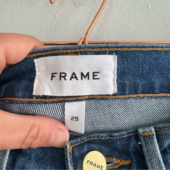 Frame Denim Le Nik Straight-Leg in Moma Size 25 - Picture 2 of 13